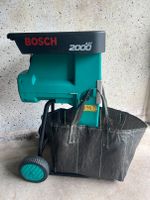 Bosch Axt 2000 Garten Häcksler + Fangsack + Gegenplatte usw. Harburg - Hamburg Eißendorf Vorschau