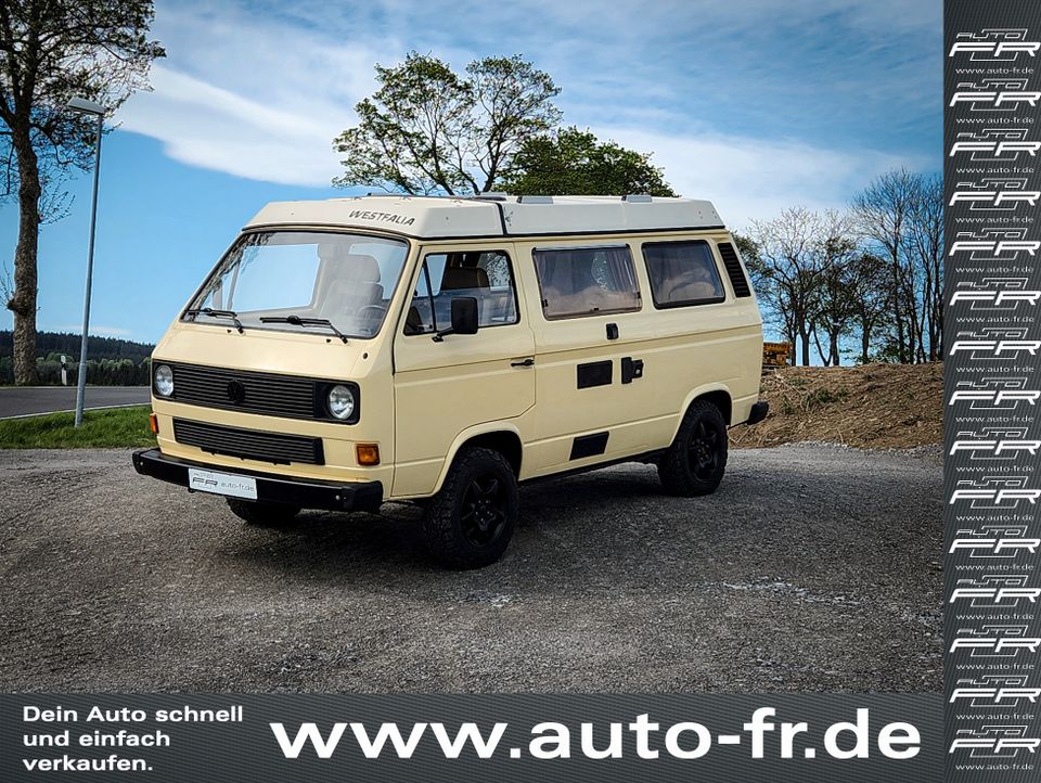 VW T3 Westfalia Wohnmobil Oldtimer mit 1.9 TDI 90PS wie NEU in Lengefeld