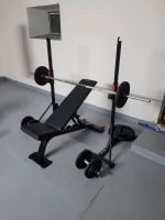 Hantelbank Langhantel 2m Squat Rack Set Kurzhanteln Hantelablage Nordrhein-Westfalen - Bönen Vorschau