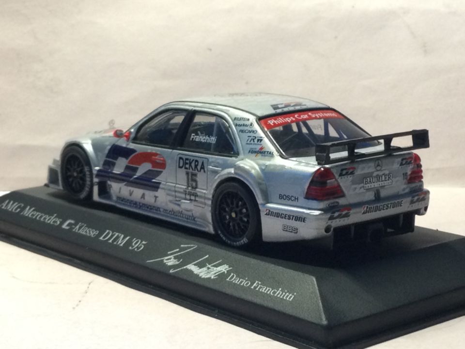 Minichamps 1:43 Mercedes-Benz DTM 1995 Team AMG D. Franchitti in Einhausen (Thüringen)