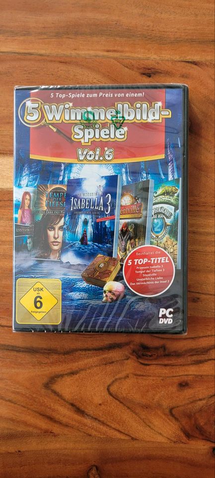 PC Spiel 5 Wimmelbildspiele Vol 6 in Langenau