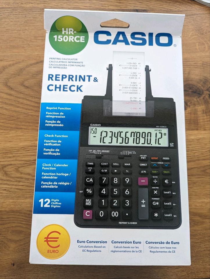 Casio Tischrechner HR-150RCE in Barbing