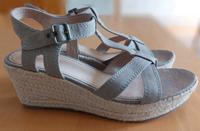 Espadrilles / Sandalette mit Keilabsatz Gr 38 Niedersachsen - Osnabrück Vorschau