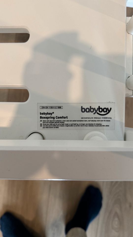 Babybay Beistellbett Boxspring Comfort 89x45 cm inkl. Zubeh in Hamm