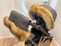 NEU Winter Set Kinderwagenmuff Fellrand CYBEX BUGABOO JOOLZ NP99€ Baden-Württemberg - Neuried Vorschau