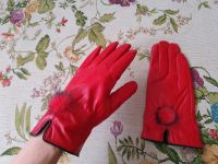 Echtleder Handschuhe Lederhandschuhe rot Nerz Luxus Baden-Württemberg - Baden-Baden Vorschau