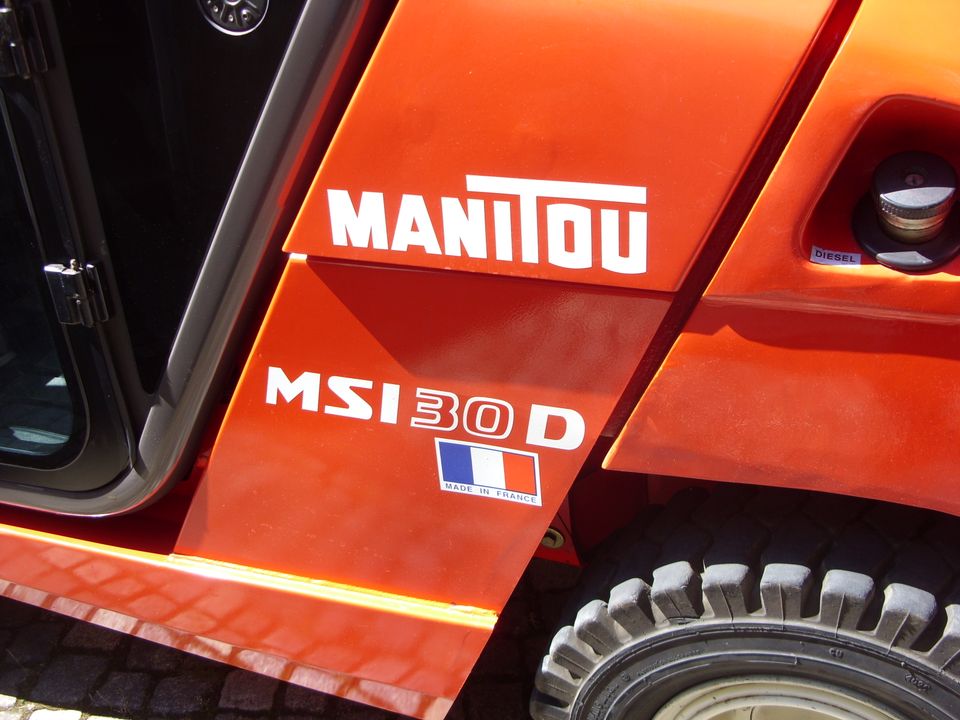 Manitou MSI 30 D Geländegabelstapler Gabelstapler   nur  374 Bh in Wernigerode