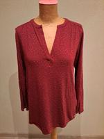 S. Oliver Bluse Blusenshirt rot bordeaux Polka dots 38 40 L M Hessen - Büttelborn Vorschau