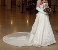 Sinserity Bridal Hochzeitkleid, Brautkleid, Cream/Rot, Gr. 38 Bayern - Büchenbach Vorschau