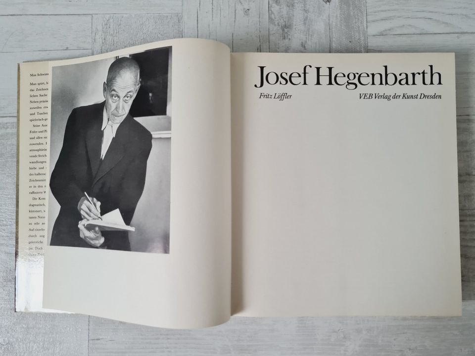 Ostalgie / DDR Literatur / Josef Hegenbarth von Fritz Löffler in Kissing