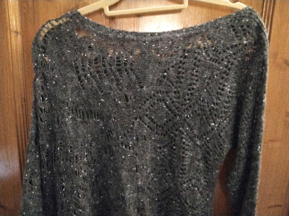 Tredy Damen Pullover Mohair grau 2 40 \ 42 in Marienmünster