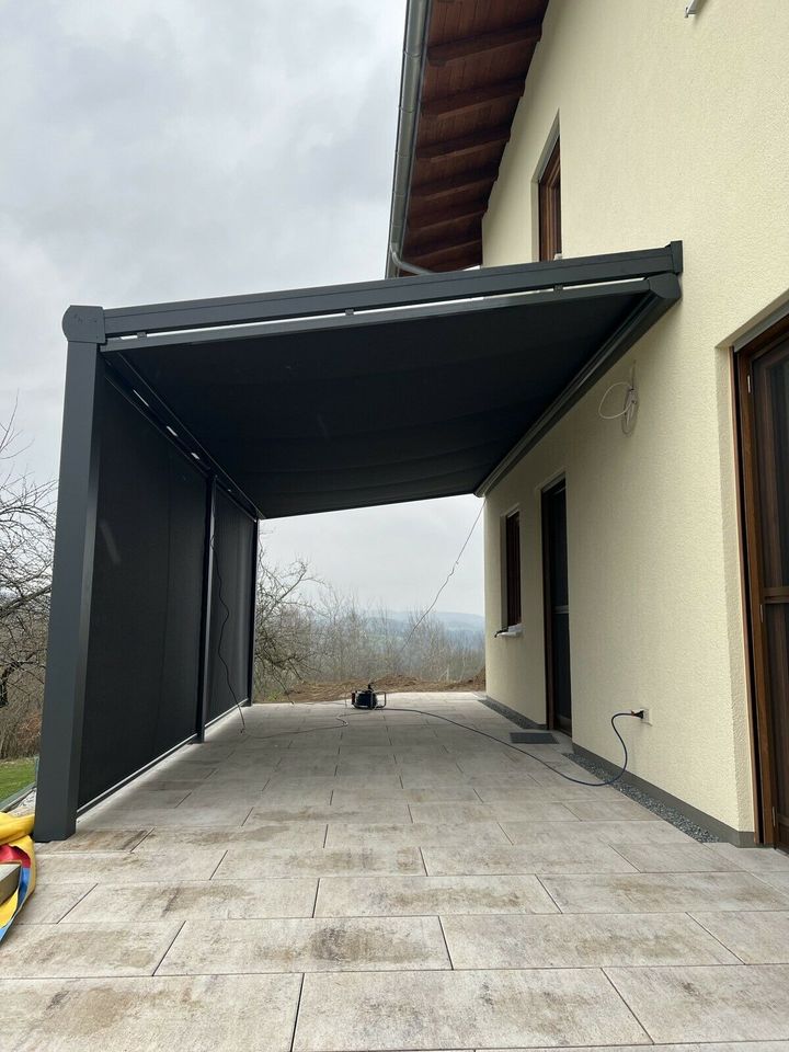 Überdachung/Carport/Glasschiebewand in Buchhofen