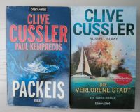 Clive Cussler: "Packeis" & "Die verlorene Stadt" (Krimi/Thriller) Niedersachsen - Bad Bederkesa Vorschau