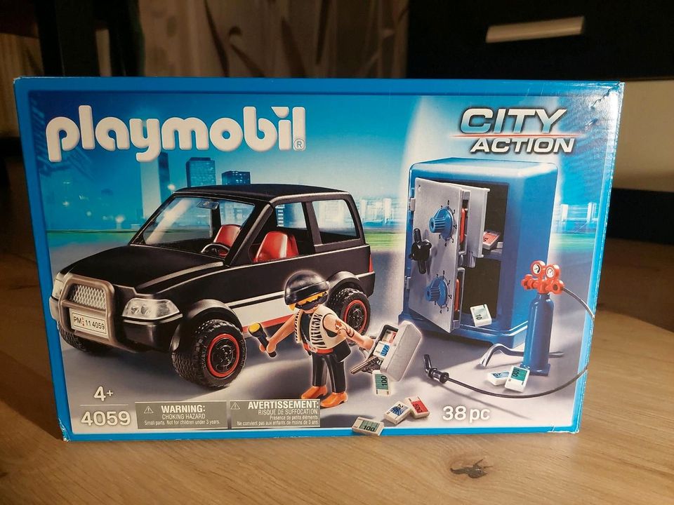 Playmobil 4059 Tresorknacker mit Fluchtfahrzeug, City Action in Steinfeld a. Main