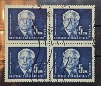 Briefmarkensammlung DDR 1950 Anfangsjahre Pieck Ortsstempel Sachsen - Kriebstein Vorschau