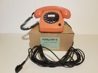 Telefon Wählscheibe lachsfarben FeTAp 612-2a Bj. 8/80 mit TAE OVP Sachsen - Taura Vorschau