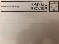 Range Rover 1970 Werkstatthandbuch deutsch Aachen - Aachen-Richterich Vorschau