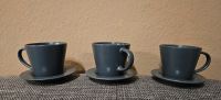 IKEA DINERA dunkelgrau 3 Espressotassen+Untertassen Berlin - Steglitz Vorschau