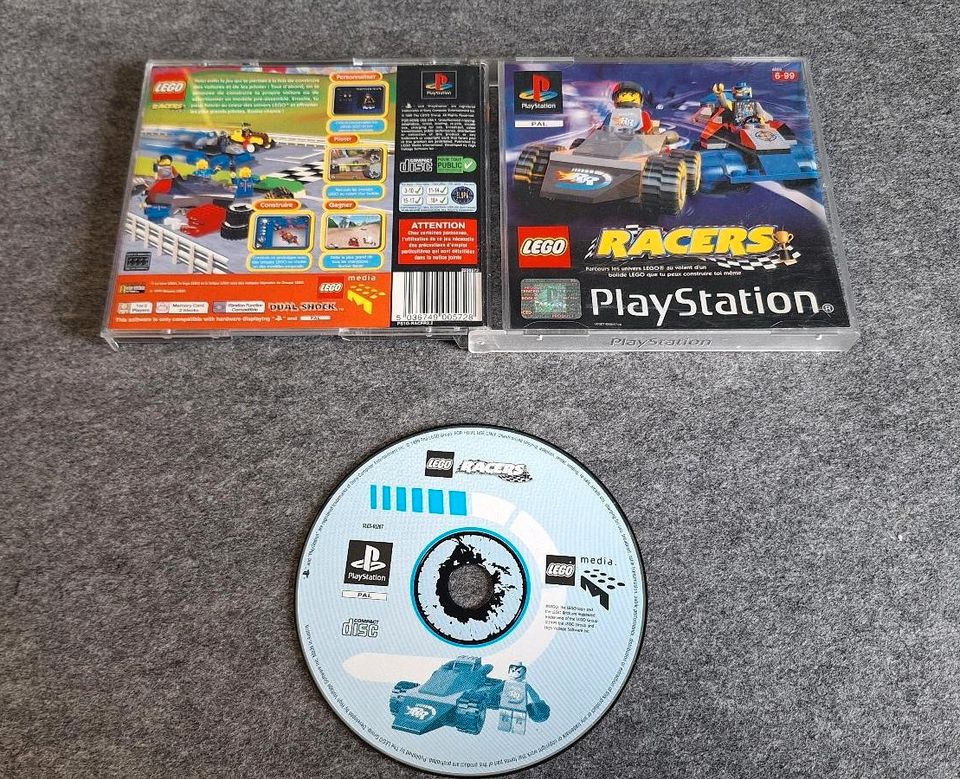 Lego Racers PS1 Spiel Playstation in Adelsheim