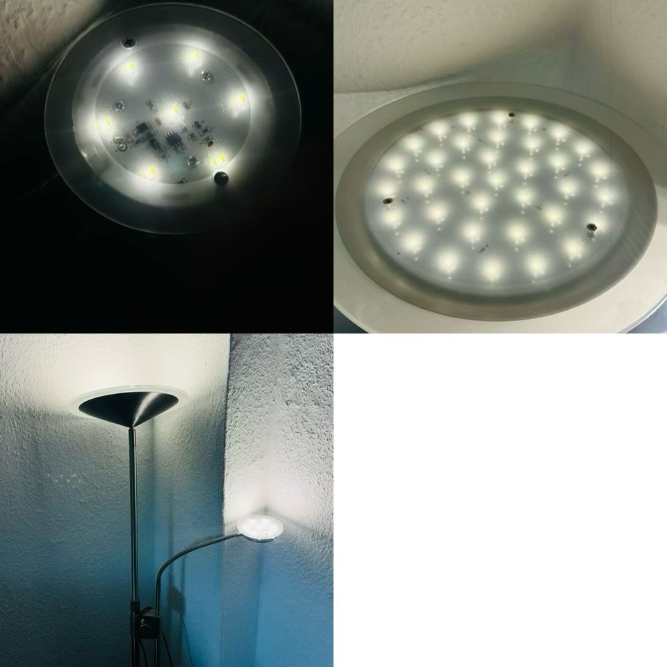 LED Stehlampe Edelstahl in Dresden