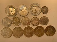 Münzen Europas Silber Dänemark Griechenland Frankreich Niederland Bayern - Wallerfing Vorschau