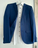 Schicker Anzug, Gr. 50, blau, kompl. mit weiß-blauem Oberhemd Saarland - Saarlouis Vorschau