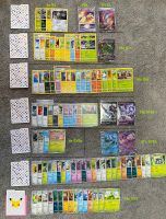 99 japanische Pokemon Karten incl. 7 Vmax, Vstar, V, Ex Karten Baden-Württemberg - Marxzell Vorschau