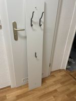 Garderobe Garderobenpaneel Wandgarderobe weiß mit 3 Hacken Dresden - Seevorstadt-Ost/Großer Garten Vorschau