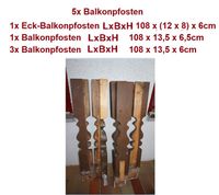 Holzbalkon Balkonpfosten Balkongeländer Balkon Holz 200,00 Bayern - Forstinning Vorschau