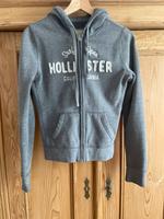 Hollister Sweatjacke S grau Hessen - Bad Schwalbach Vorschau