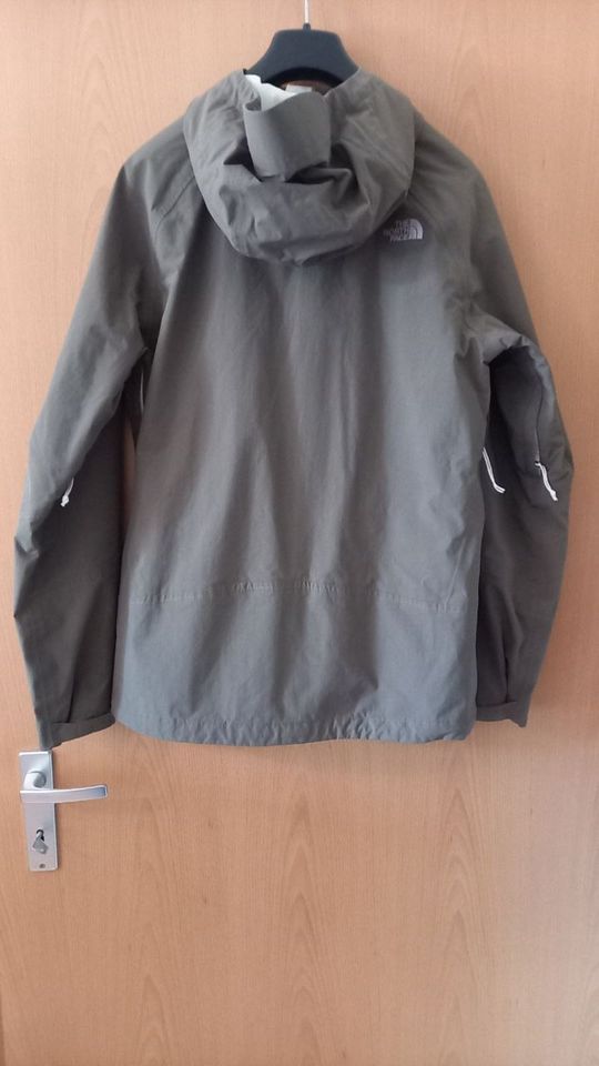 Regenjacke NORTH FACE, Damen, Größe L, grau braun in Leipzig