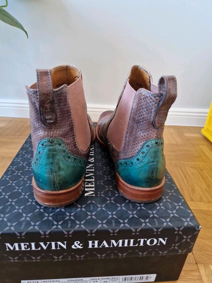 Wunderschöne Lederboots ungefüttert Melvin & Hamilton in Berlin