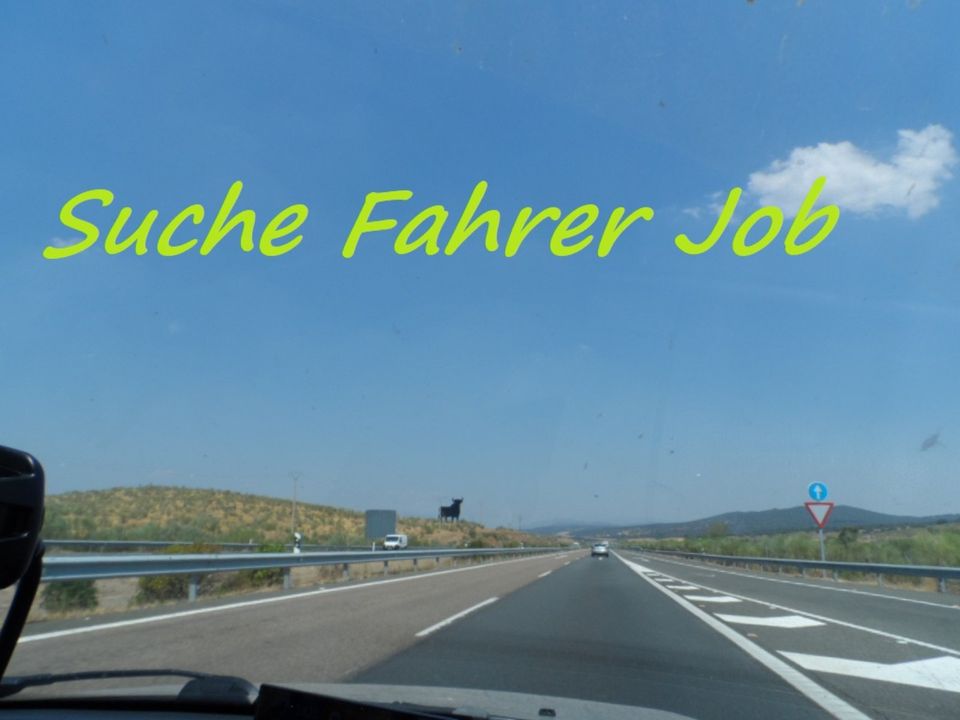 ich suche einen Job als Kurierfahrer in Bremen