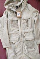 Megaschöner Tredy Mantel Jacke mit Glitzer Salbei 38 40 Baden-Württemberg - Aalen Vorschau
