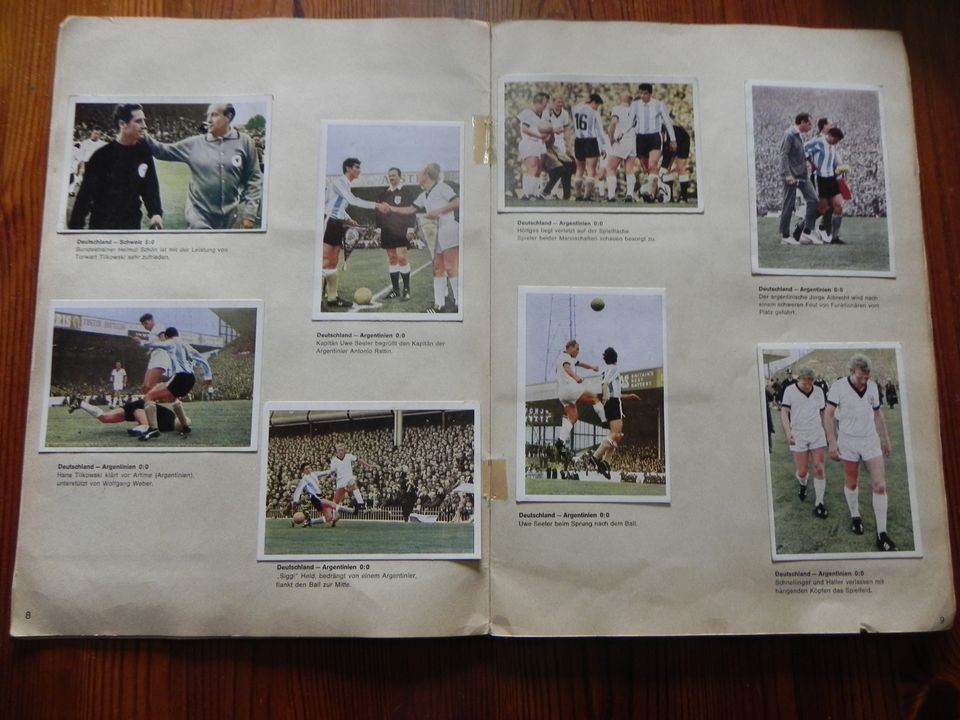 KOMPLETT KUNOLD ALBUM Fussball Weltmeisterschaft 1966 Pele WM 66 in Neumünster