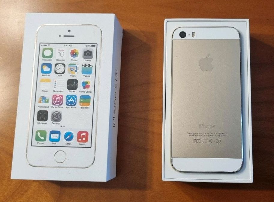 iPhone 5s, Gold, 16GB, DEFEKT, mit OVP in Sindelfingen