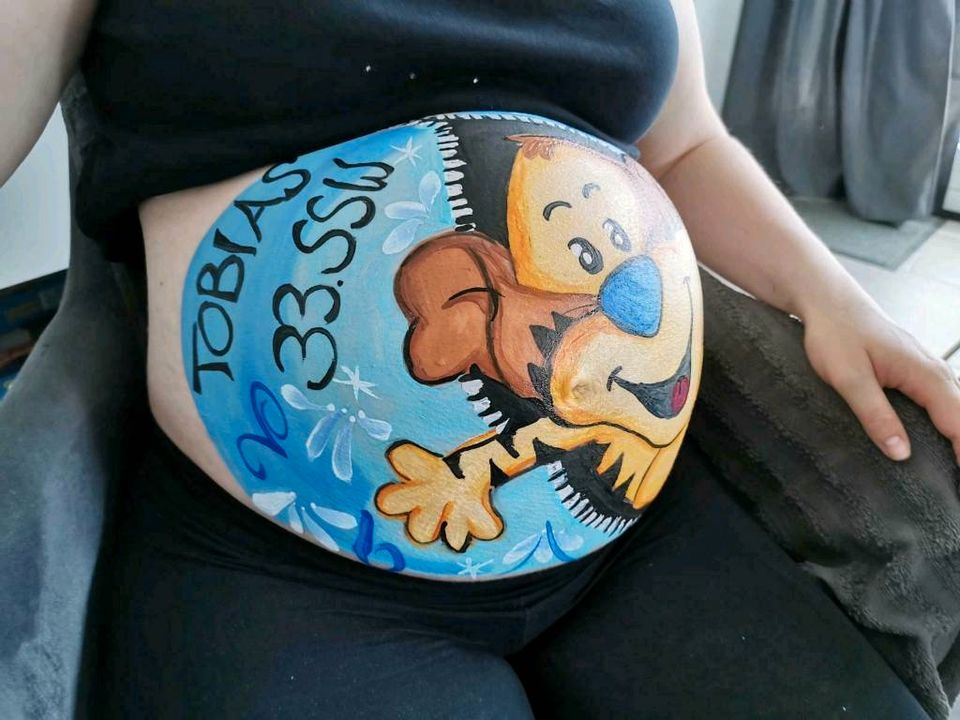 Bellypainting / Babybauch Bemalung / Schwangerschaft /Babyparty in Rotthalmünster