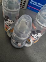 Flaschenset nuk ab 6 Monate mickey mouse Disney 2 groß 1 klein Brandenburg - Falkensee Vorschau
