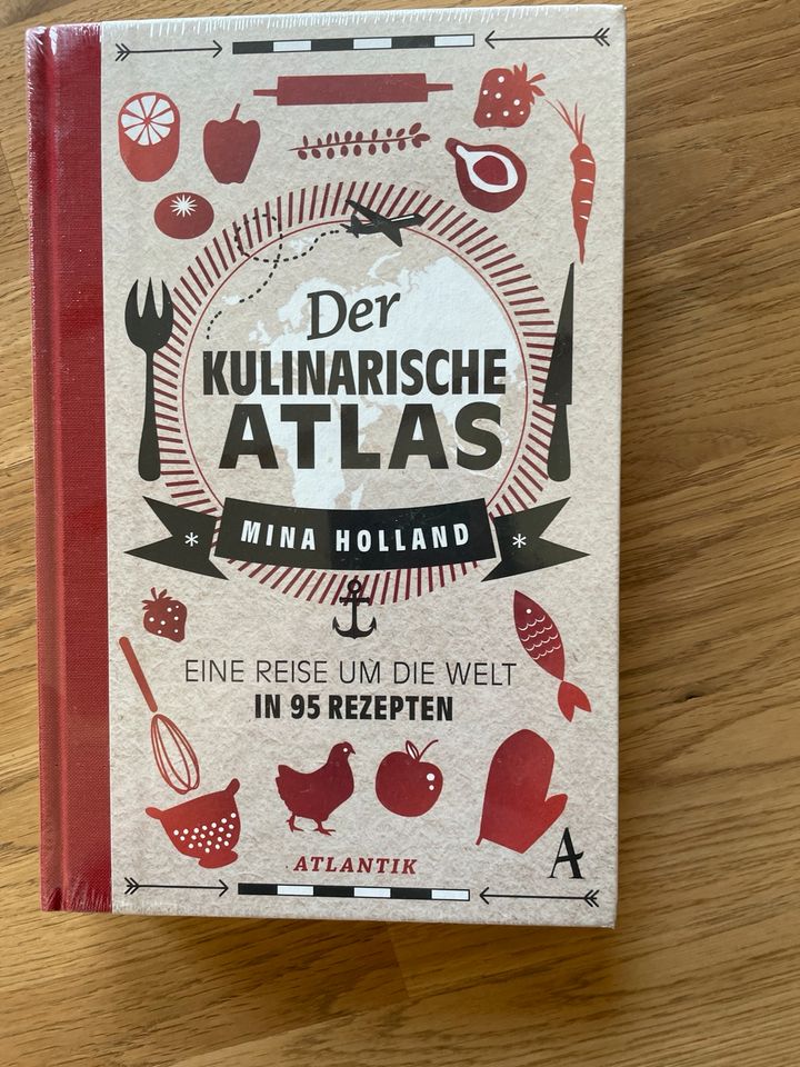 Mina Holland: Kulinarische Atlas 95 Rezepte OVP in Vörstetten