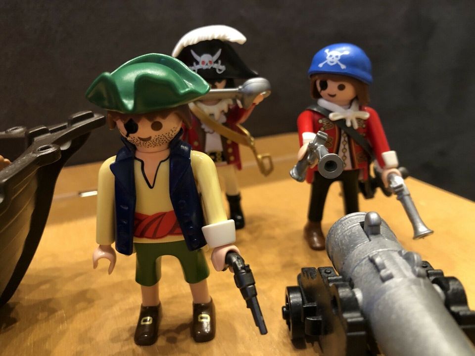 Playmobil Kanonensegler Schiff Boot Piraten in Allstedt