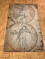 Teppich, Vintage, alte Weltkarte 183x121cm Hessen - Solms Vorschau