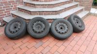 4 Winterreifen Continental 185/60 R15 84T Stahlfelge Winterräder Niedersachsen - Isenbüttel Vorschau