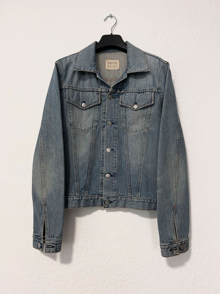 Helmut Lang vintage Jeans trucker jacke Größe M in Essen