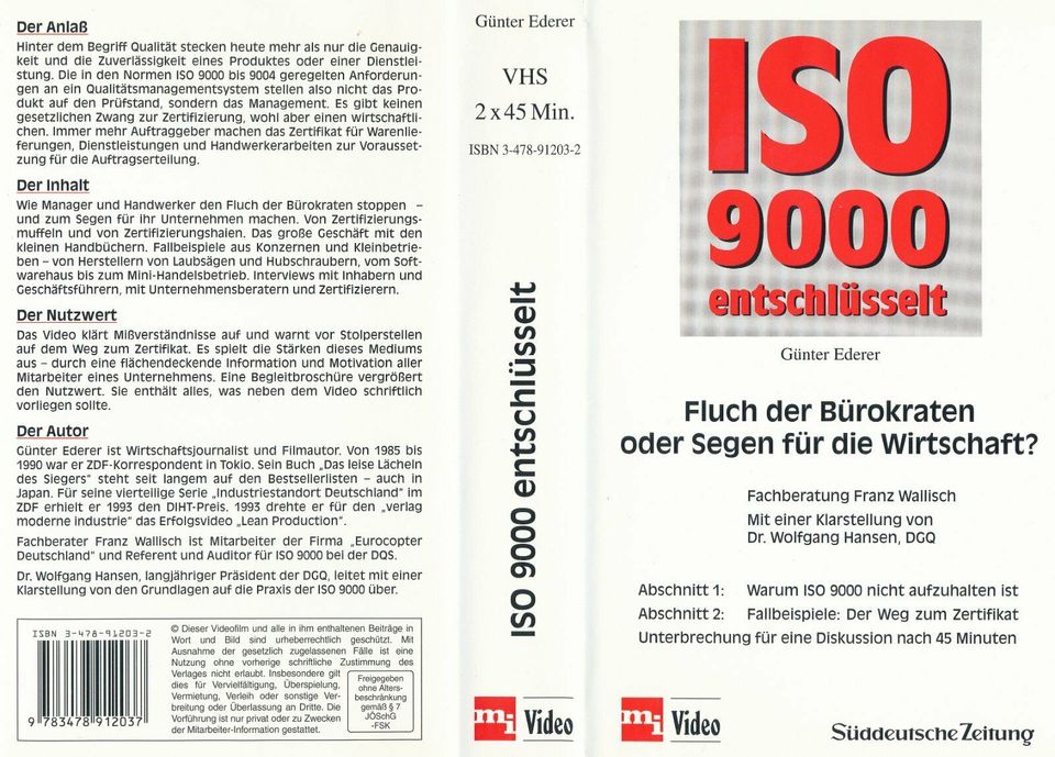 Iso 9000 entschlüsselt in Frankfurt am Main