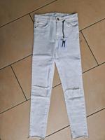 Mango weiße Skinny Cropped Jeans Gr.36 Nordrhein-Westfalen - Salzkotten Vorschau