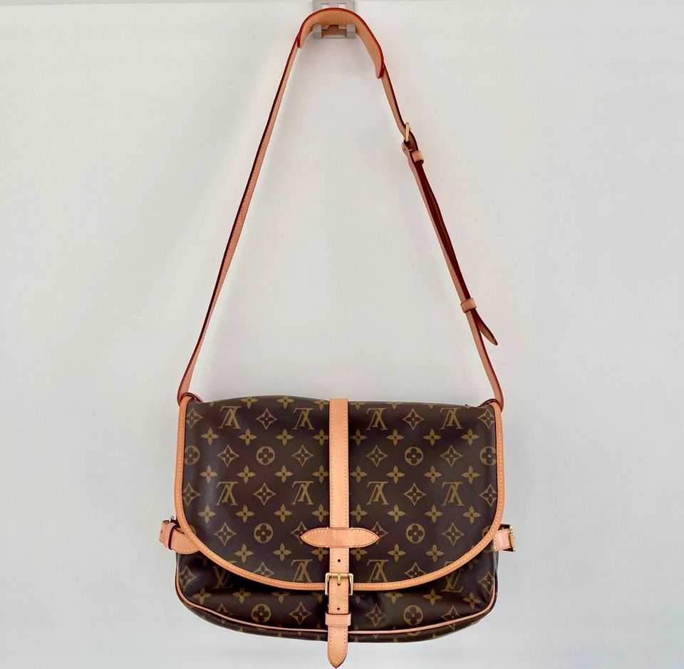 LOUIS VUITTON Satteltasche - Samur Leder Cross Body Handtasche in Geisenfeld