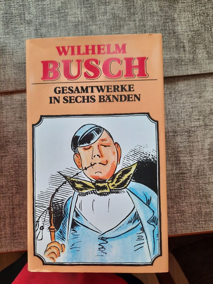Wilhelm Busch 6 Bände Gesamtwerk in Wackersberg