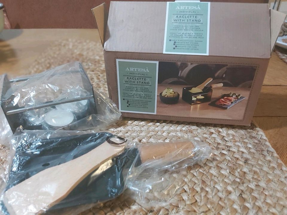 Artesà Mini Raclette Grill mit Kerzen in Otterberg