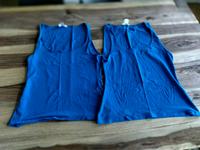 2 blaue Tops Größe M und L Sachsen - Leubsdorf Vorschau