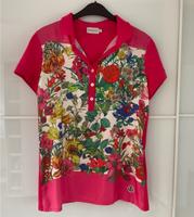 Moncler Polo Seide Blumen  floral Damen Gr. L pink Nordrhein-Westfalen - Borgholzhausen Vorschau
